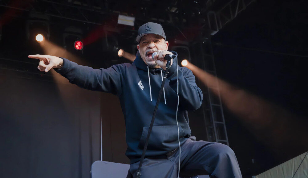 Ice-T on stage