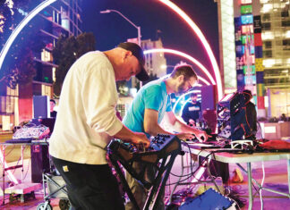 Peter Nyboer and Andrew Blanton, south bay music scene