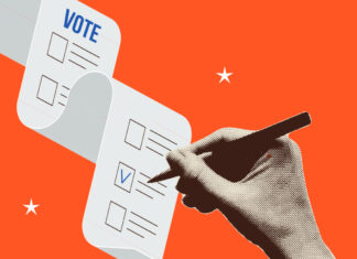 Vote like democracy depends on it