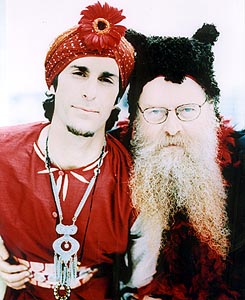 Perry Farrell & Rabbi Langer