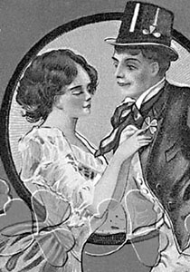 Old style St. Patricks Day art