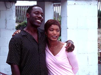 Angela Basset and Desiree Perry