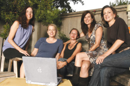 Tekla Nee, Jill Asher, Pamela Miller-Hornik, Pamela Weiss and Beth Belcherman