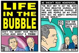 George W. Bush Cartoon