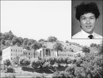 Jesuit Center, Inset: Father Angel Crisostomo Mariano