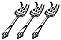 3 forks